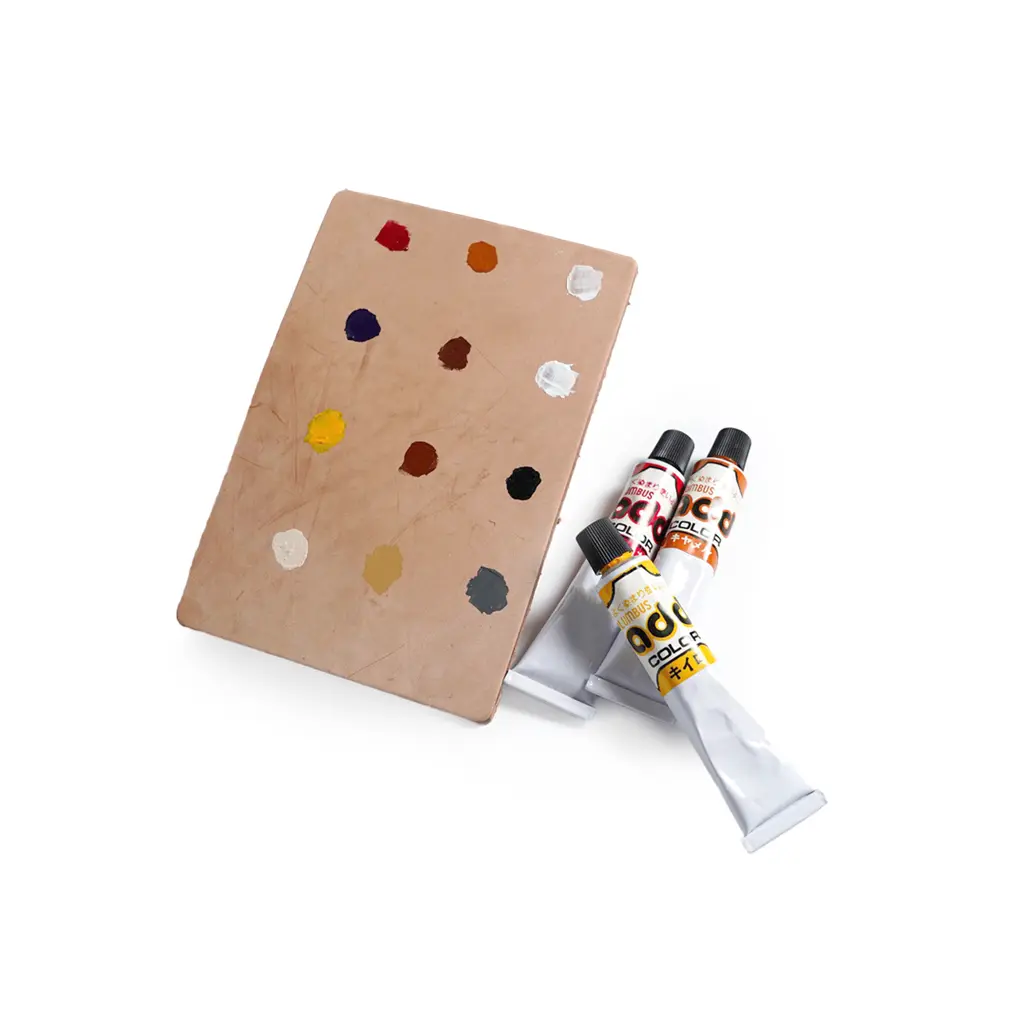 日本Columbus哥倫布斯 皮革補色膏 皮革護理 (黃色).webp