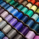 MeiSi SuperFine 亞麻線 (MS001 黑色, SF30).webp