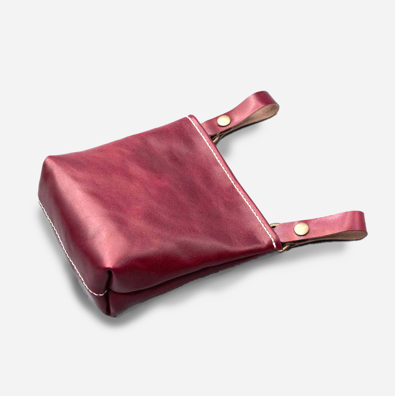 Minimalist Leather Waist Bag - BSP133