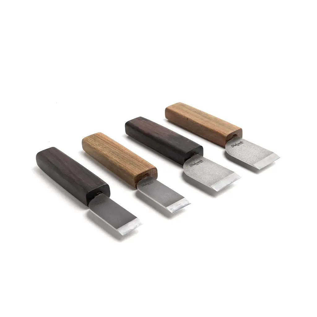 Palosanto Factory Knife - black wood handle