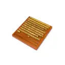 Tempahan Set Kotak Kayu Stamping Mewah