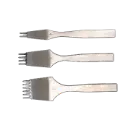 Penusuk berbentuk berlian 4mm (2 gigi/4 gigi/6 gigi)