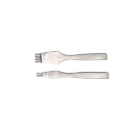 Penusuk berbentuk berlian 4mm (2 gigi/4 gigi)