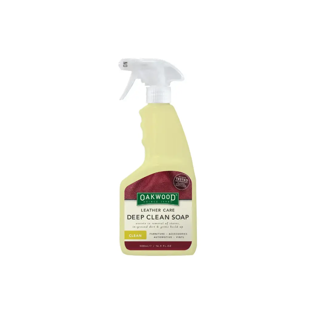 Oakwood Leather Deep Clean Soap (500mL)