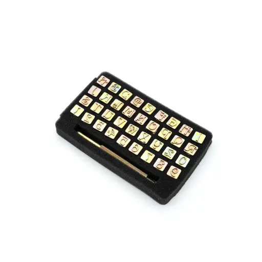 10mm Stylish Alphanumeric Combination