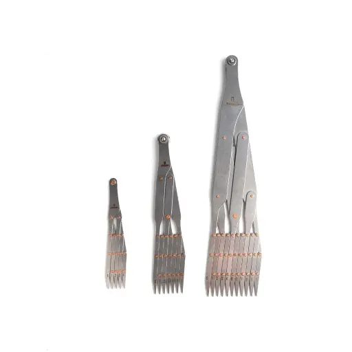 Nattools Stainless Steel Isometric Ruler