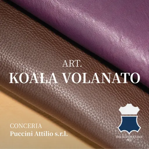 Puccini Italian KOALA VOLANATO shoulder leather A3 & A4