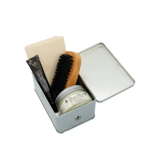 Columbus Premium 4-Piece Leather Shoe Care Kit