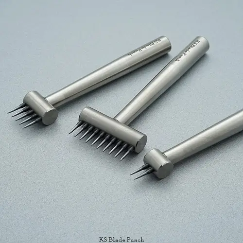 KS Blade Punch Round Dent - E1 (Silver)