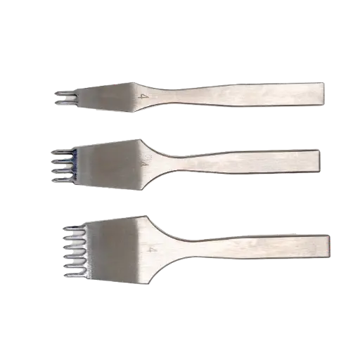 Penusuk berbentuk berlian 4mm (2 gigi/4 gigi)